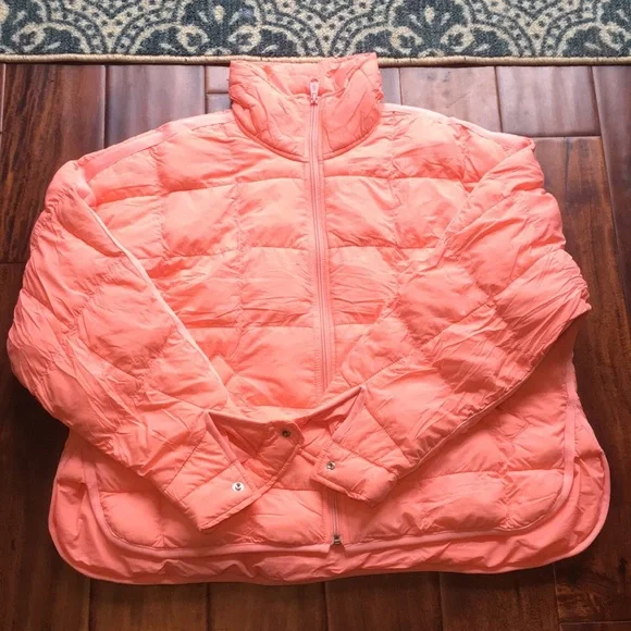 SOLD Free people pippa packable puffer jacket first place pink xs - Picture 4 of 4